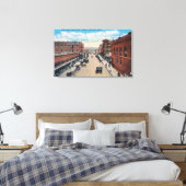 Viaduct Uitzicht East Center Street Canvas Afdruk (Insitu (Slaapkamer))