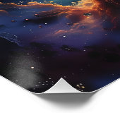 Viaje Cósmico de Ballenas El Abrazo de la Nebulosa Perfect Poster (Hoek)