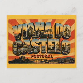 Viana do Castelo Portugal Basiliek Briefkaart