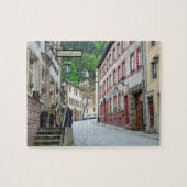 Vianden, Luxemburgse straatscène Legpuzzel (Horizontaal)