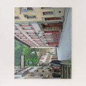 Vianden, Luxemburgse straatscène Legpuzzel (Verticaal)