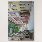 Vianden, Luxemburgse straatscène Legpuzzel (Verticaal)