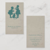 Viantage Children Silhouette Visitekaartje (Voorkant / Achterkant)