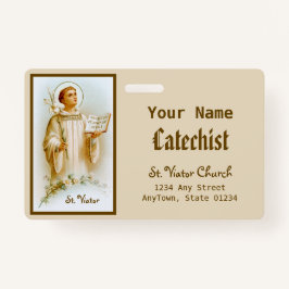 Viator van Lyon de Catechist (BF 02) Badge