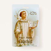 Viator van Lyon de Catechist (BF 02) Badge (Achterkant)