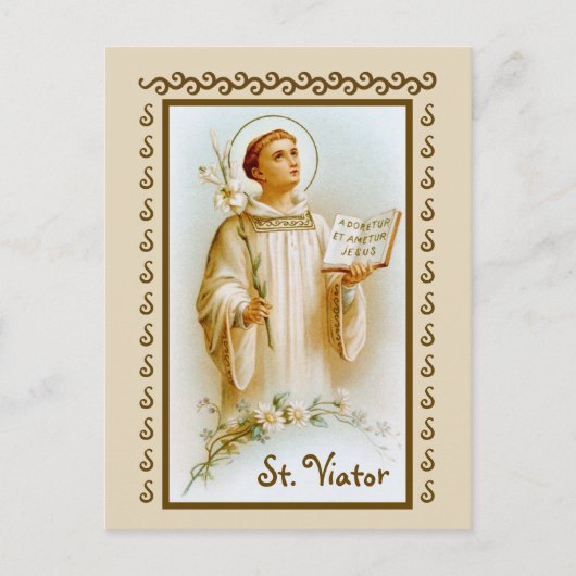 Viator van Lyon de Catechist (BF 02) Briefkaart (Voorkant)