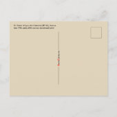 Viator van Lyon de Catechist (BF 02) Briefkaart (Achterkant)