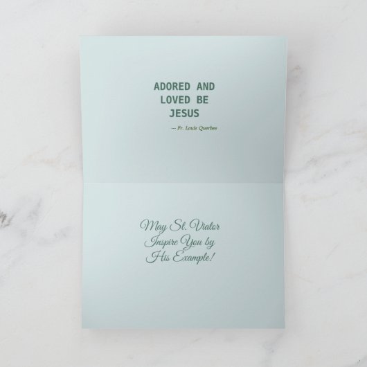 Viator van Lyon de Catechist (BF 02) Kaart (Binnen)