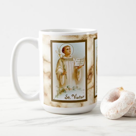 Viator van Lyon de Catechist (BF 02) Koffiemok (Met donut)