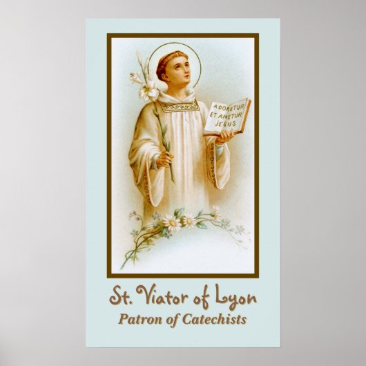 Viator van Lyon de Catechist (BF 02) Poster (Voorkant)