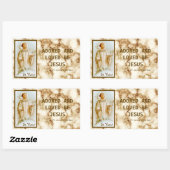 Viator van Lyon de Catechist (BF 02) Rechthoekige Sticker (Vel)