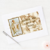 Viator van Lyon de Catechist (BF 02) Rechthoekige Sticker (Envelop)