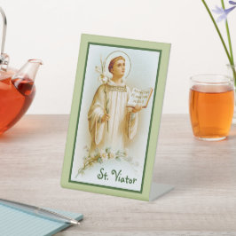 Viator van Lyon de Catechist (BF 02) Reclamebord Met Voetstuk