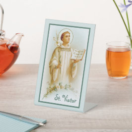 Viator van Lyon de Catechist (BF 02) Reclamebord Met Voetstuk