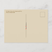 Viator van Lyon de Catechist (LD 001) Briefkaart (Achterkant)