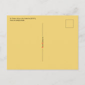 Viator van Lyon de Catechist (LD 001) Briefkaart (Achterkant)