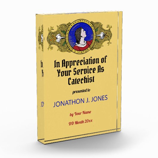 Viator van Lyon de Catechist (LD 001) Fotoblokken (Links)