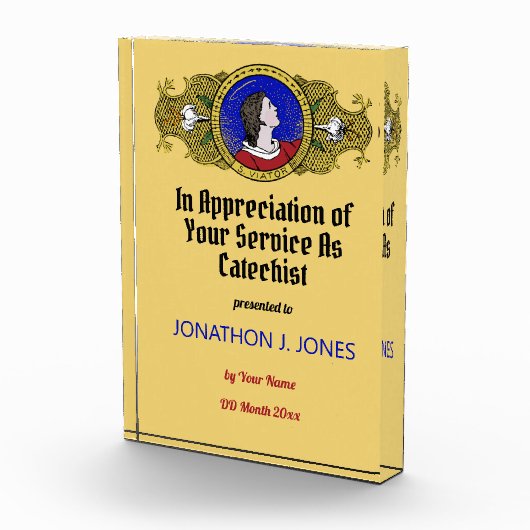 Viator van Lyon de Catechist (LD 001) Fotoblokken (Rechts)