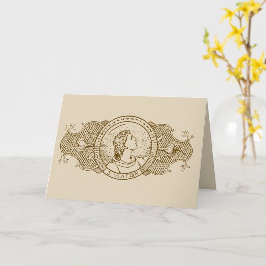 Viator van Lyon de Catechist (LD 001) Kaart (Gele Bloem)