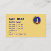 Viator van Lyon de Catechist (LD 001) Visitekaartje (Achterkant)