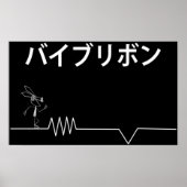 Vib Ribbon Poster (Voorkant)