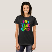 Vib van de Costume Party Outfit Retro van 1990  T-shirt (Voorkant volledig)