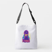 Vibe 1980s Geïnspireerde Cross-Body Bag Crossbody Tas (Achterkant)