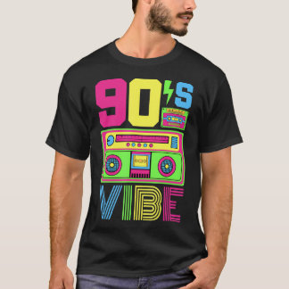Vibe 1990 Style Mode 90 Theme Outfit Nineti T-shirt