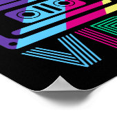 Vibe 90's 'Thed Party Outfit Mam Pap' Poster (Hoek)