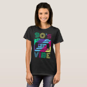 Vibe 90's 'Thed Party Outfit Mam Pap' T-shirt (Voorkant volledig)