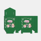 Vibe Attracts Tribe forest green  Bedankdoosjes (Uitgevouwen)