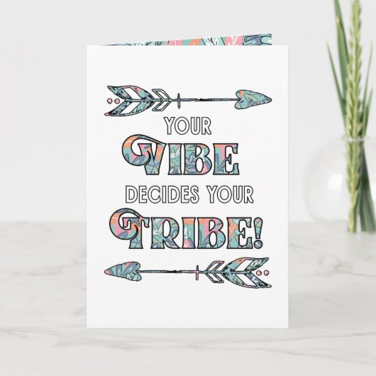 Vibe Bride Tribe Wil je mijn bruidsmeisje zijn? Kaart (Voorkant)