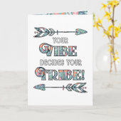 Vibe Bride Tribe Wil je mijn bruidsmeisje zijn? Kaart (Gele Bloem)