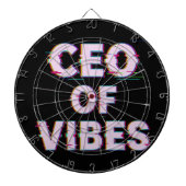 VIBE CEO PROTOCOL - Reality Glitch (Instant Aura U Dartbord (Voorkant)
