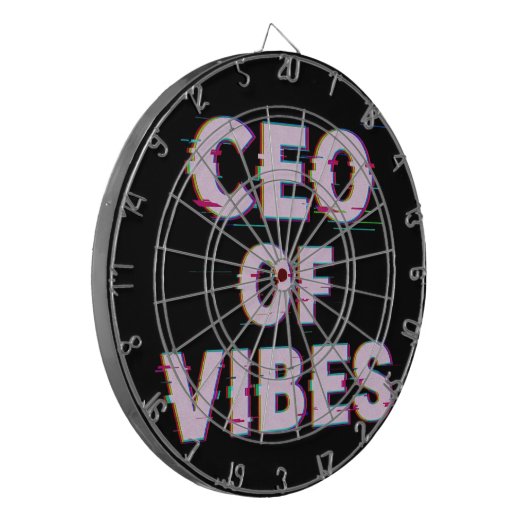 VIBE CEO PROTOCOL - Reality Glitch (Instant Aura U Dartbord (Voorkant Links)