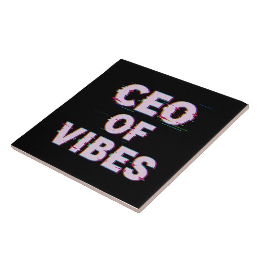 VIBE CEO PROTOCOL - Reality Glitch (Instant Aura U Tegeltje (Zijkant)