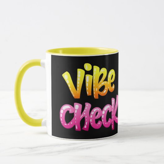 Vibe Check Cool Meme Mok (Links)