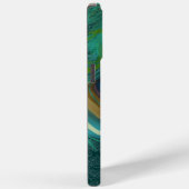 Vibe Damask Peacock Feathers iPhone Case-Mate iPhone Case (Achterkant / Rechts)