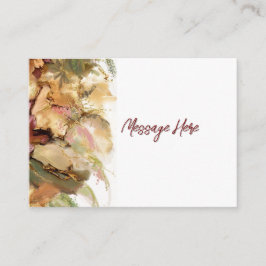 vibe floral art Retour Adres Label Informatiekaartje