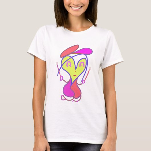 Vibe Heart T-shirt (Voorkant)