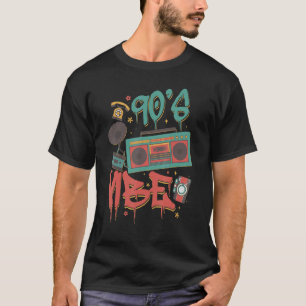 Vibe  jaren 90 muziek 90 van 90 van 90 van 90 van  t-shirt