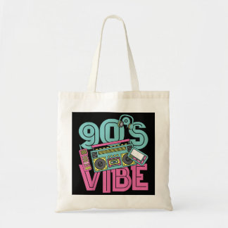 Vibe jaren '90 Muziek 90s Costume Party Nin Tote Bag