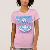 Vibe Launcher – Joy Rocket Good Vibes Only T-shirt (Voorkant)