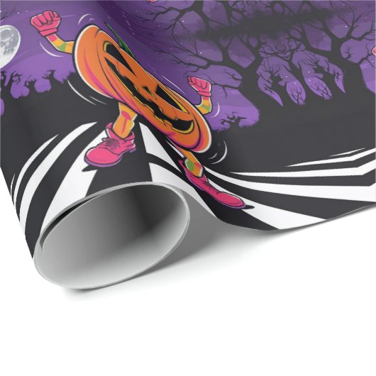 Vibe me Jack-o-lantern Tshirt met lange mouwen Cadeaupapier (Rol Hoek)