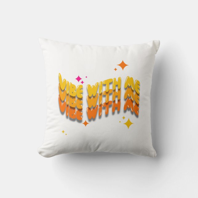 Vibe met mij kussen (Voorkant)