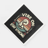 Vibe On, Blijf Sterk Servet (Hoek)