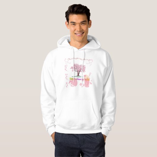 Vibe Trekt Stam Bloesem Hoodie (Voorkant volledig)