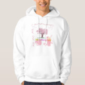 Vibe Trekt Stam Bloesem Hoodie (Voorkant)