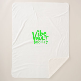 Vibe Vault Society Sherpa Deken