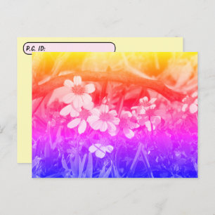 Vibe Wildbloemen met ID Box 70 Briefkaart